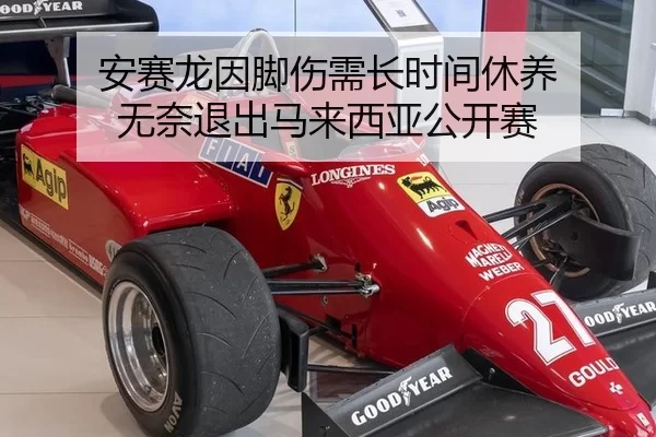 安赛龙因脚伤需长时间休养 无奈退出马来西亚公开赛